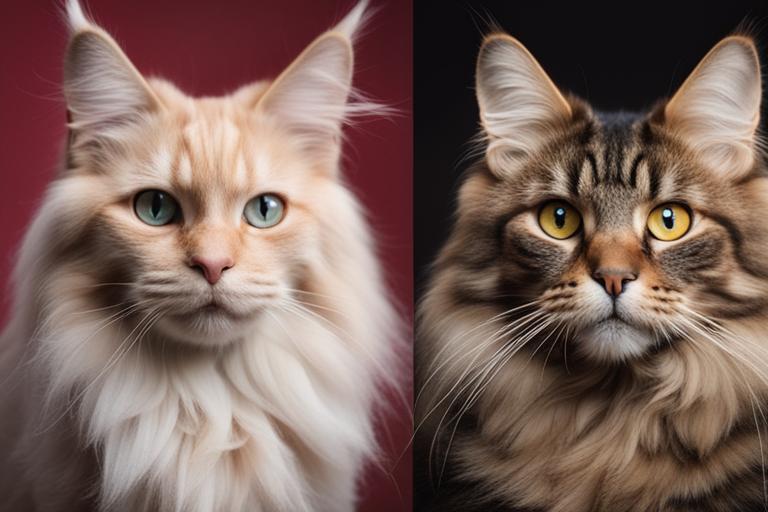 Maine Coon Cats vs Regular Cats: Unveiling the Contrasts