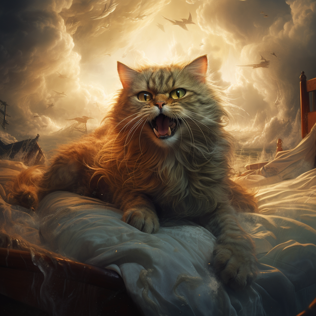 angry cat dream spiritual meaning