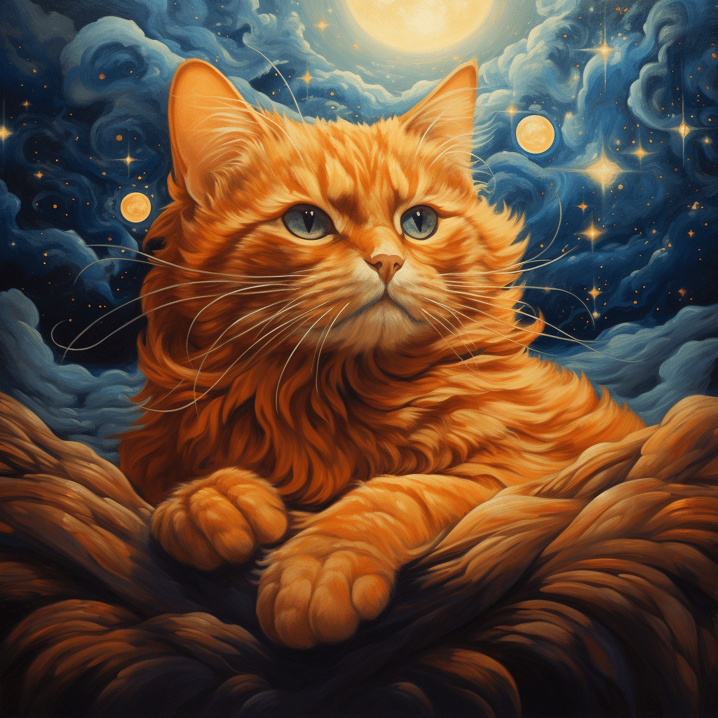orange cat dream