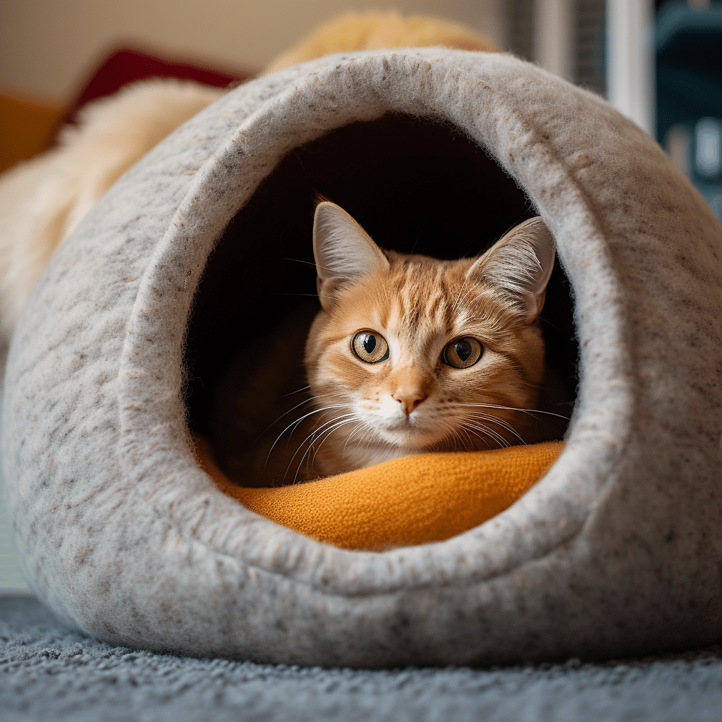 cat in cat cave